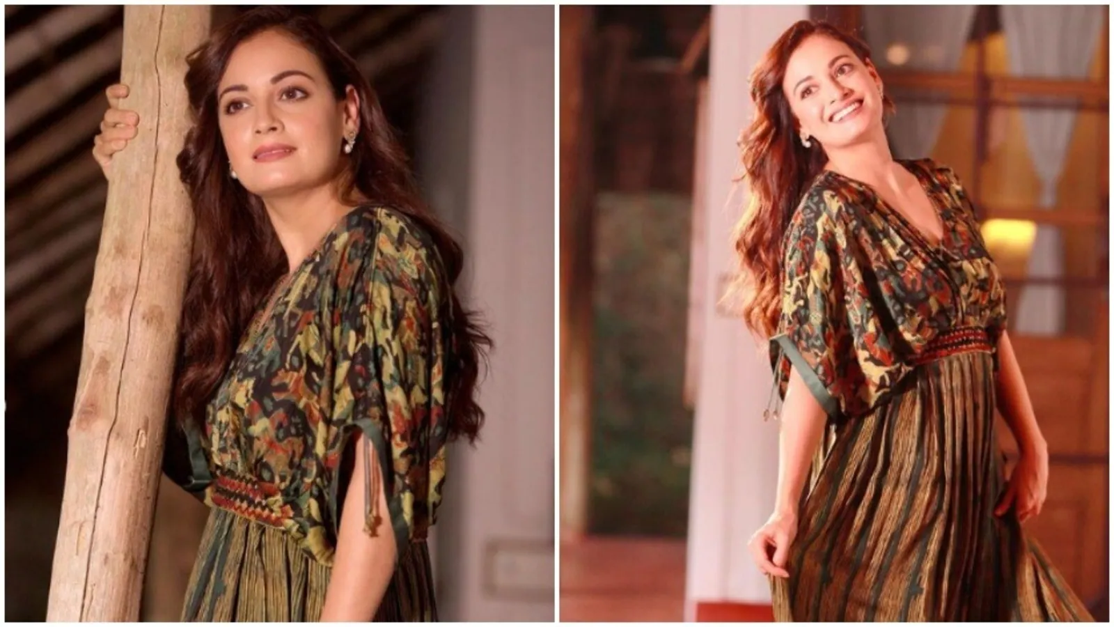 Dia Mirza, in a maxi dress, is the epitome of grace