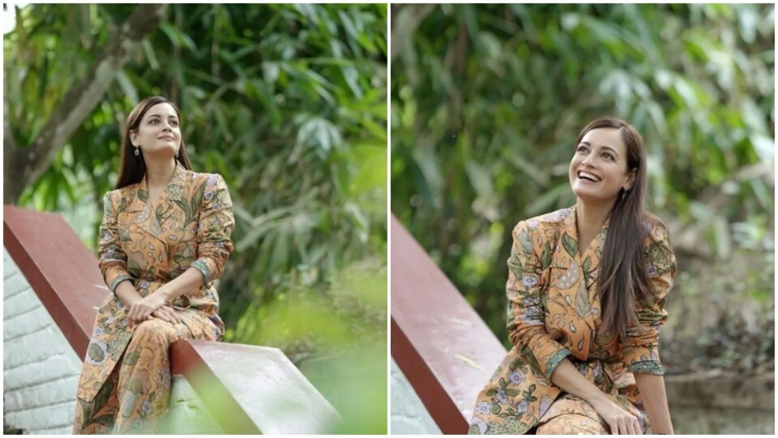 Dia Mirza slays sustainable fashion in a floral co-ord set