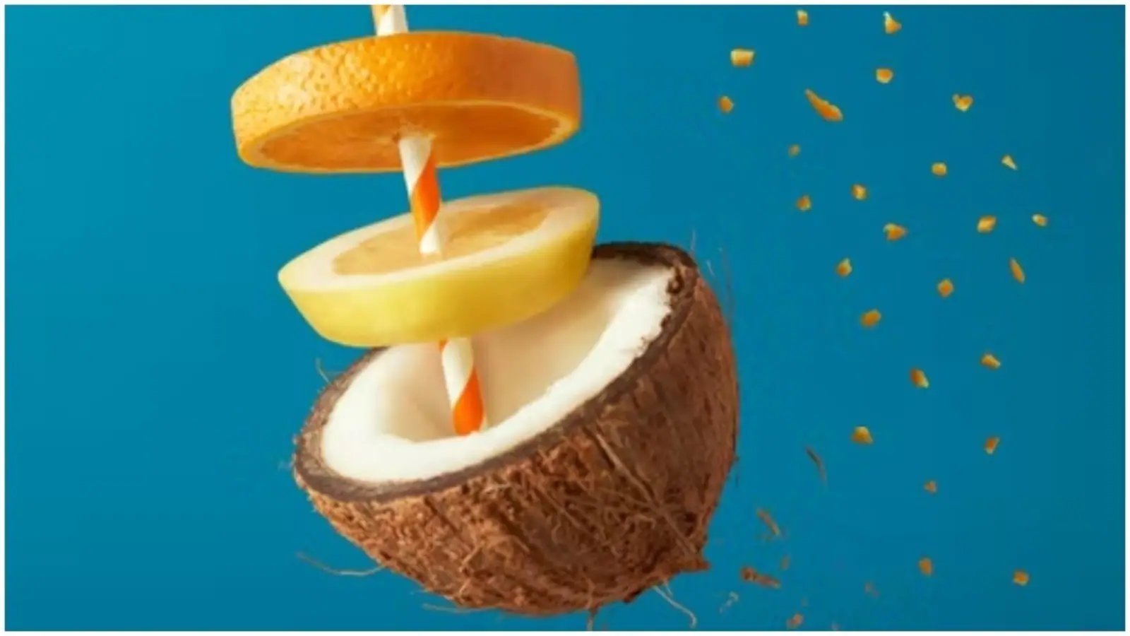 Beat the summer heat with coconut cooler. Recipe inside