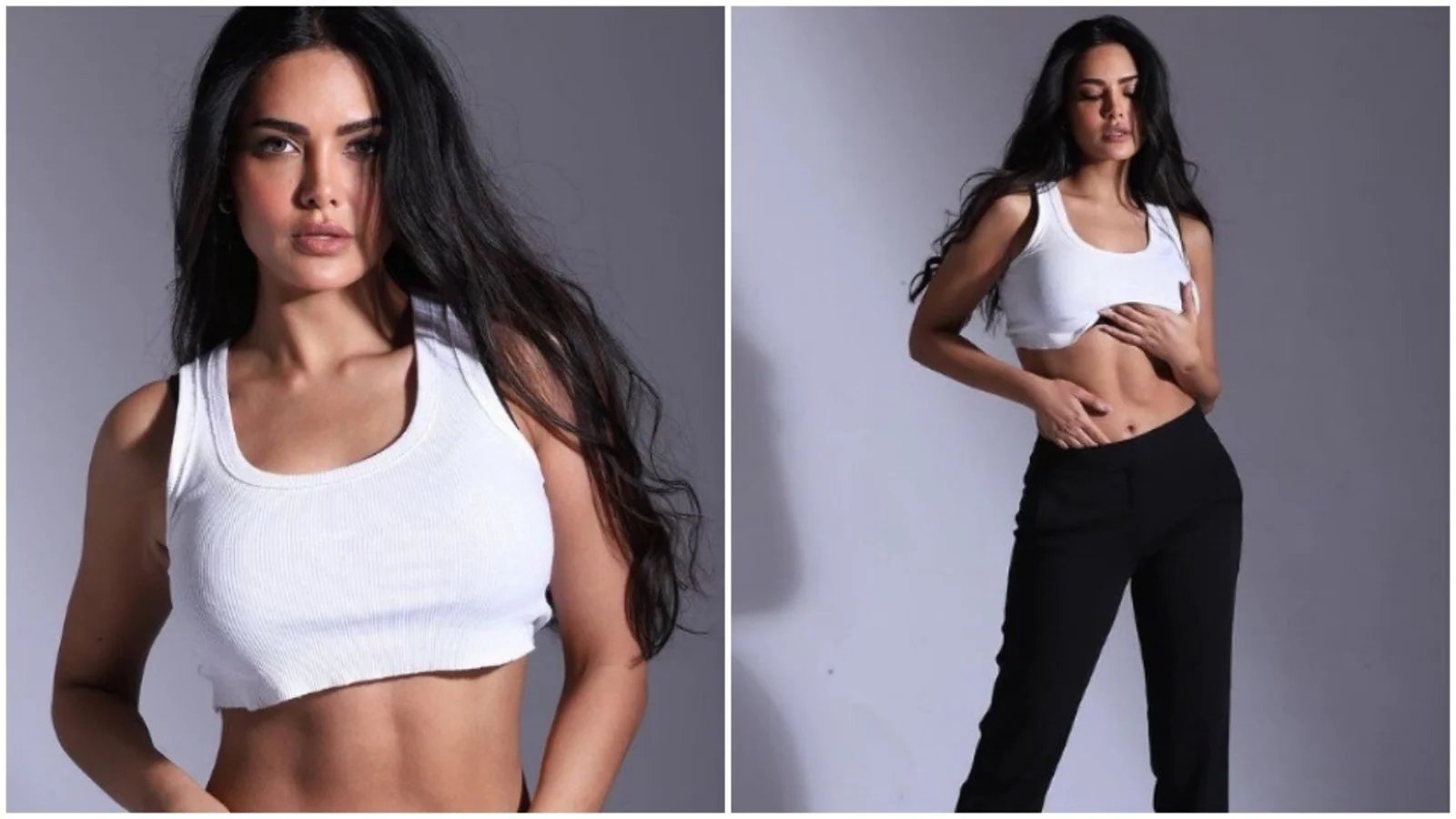 Esha Gupta is the urban queen in a casual ensemble