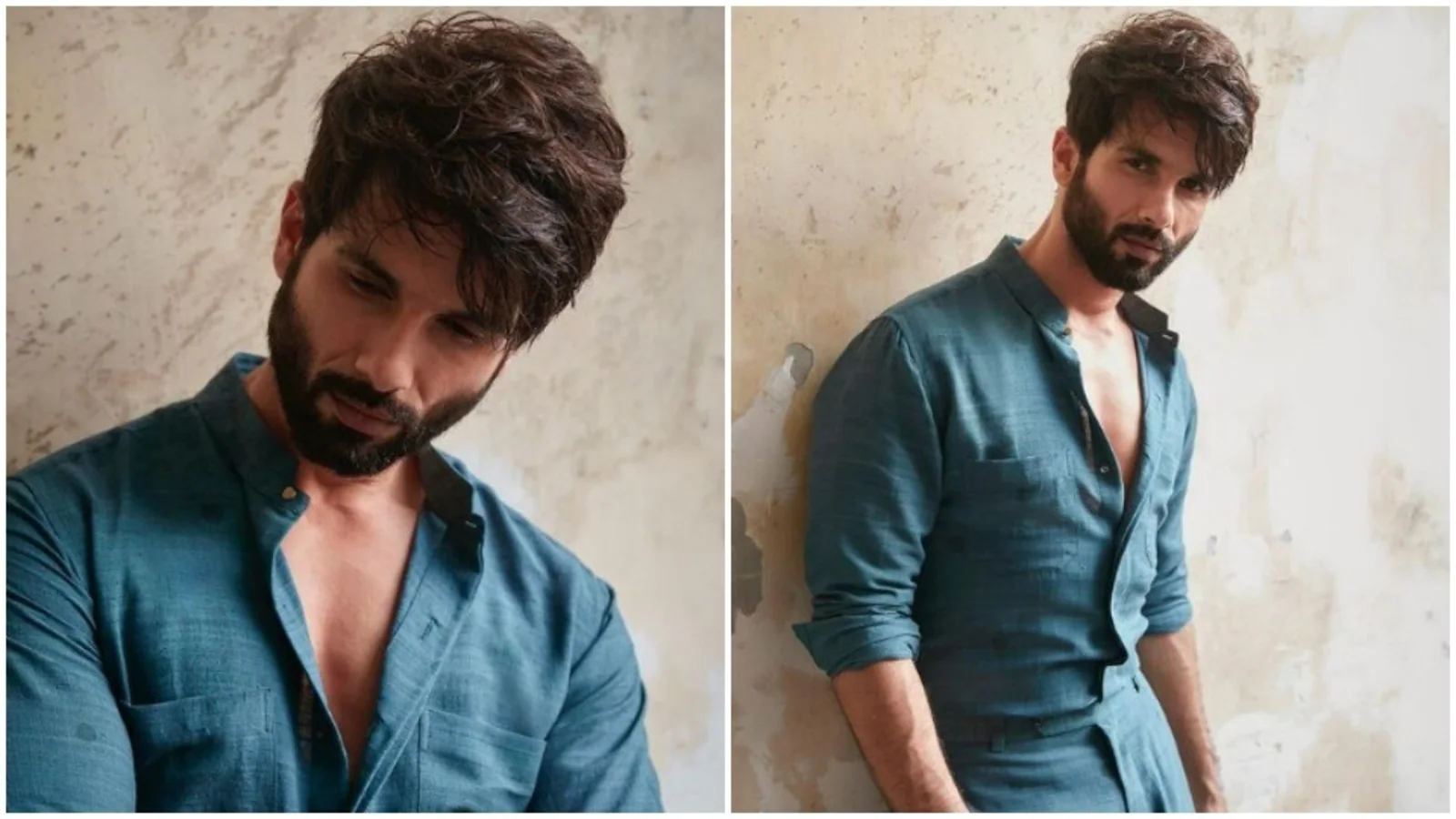 Snippets of Shahid Kapoor’s ‘moody mornings’ in blue