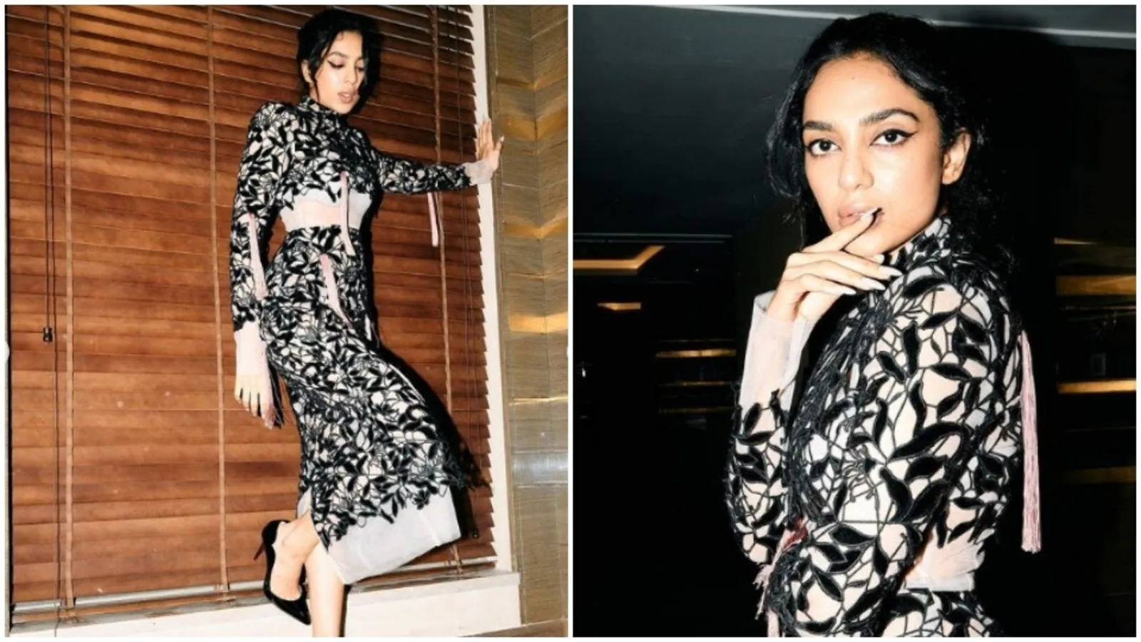 Sobhita Dhulipala’s velvet and tulle dress is perfect for midweek fashion