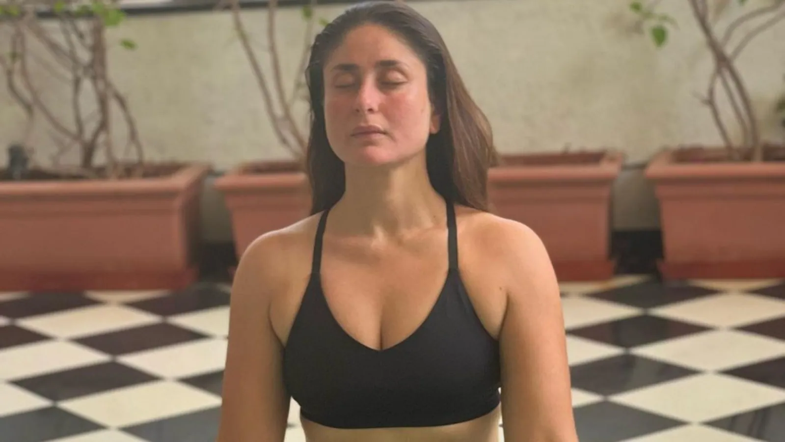 Kareena Kapoor’s post-yoga glow during meditation in Lotus Pose will leave you motivated to workout: See pics