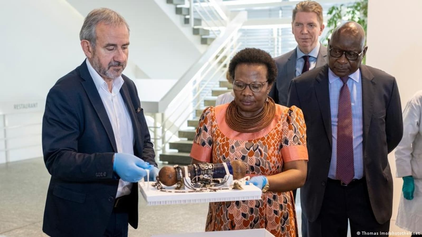 Berlin museum returns artifacts to Namibia