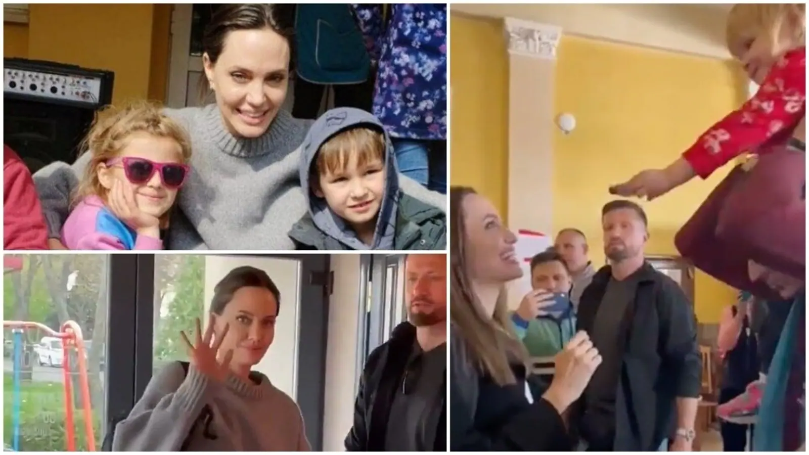 Angelina Jolie arrives in Ukraine, plays with kids and meets refugees; Ronit Roy calls her a ‘rare’ star