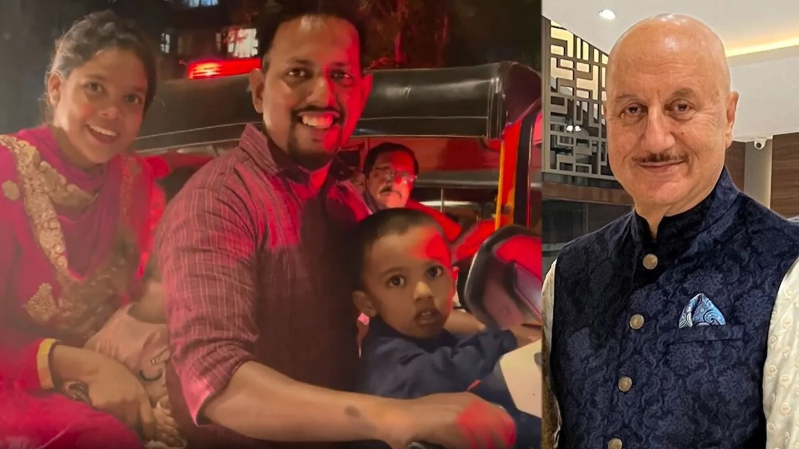 Anupam Kher shares video from his encounter with ‘sweet’ family on Eid, tells them ‘ache lag rahe ho’