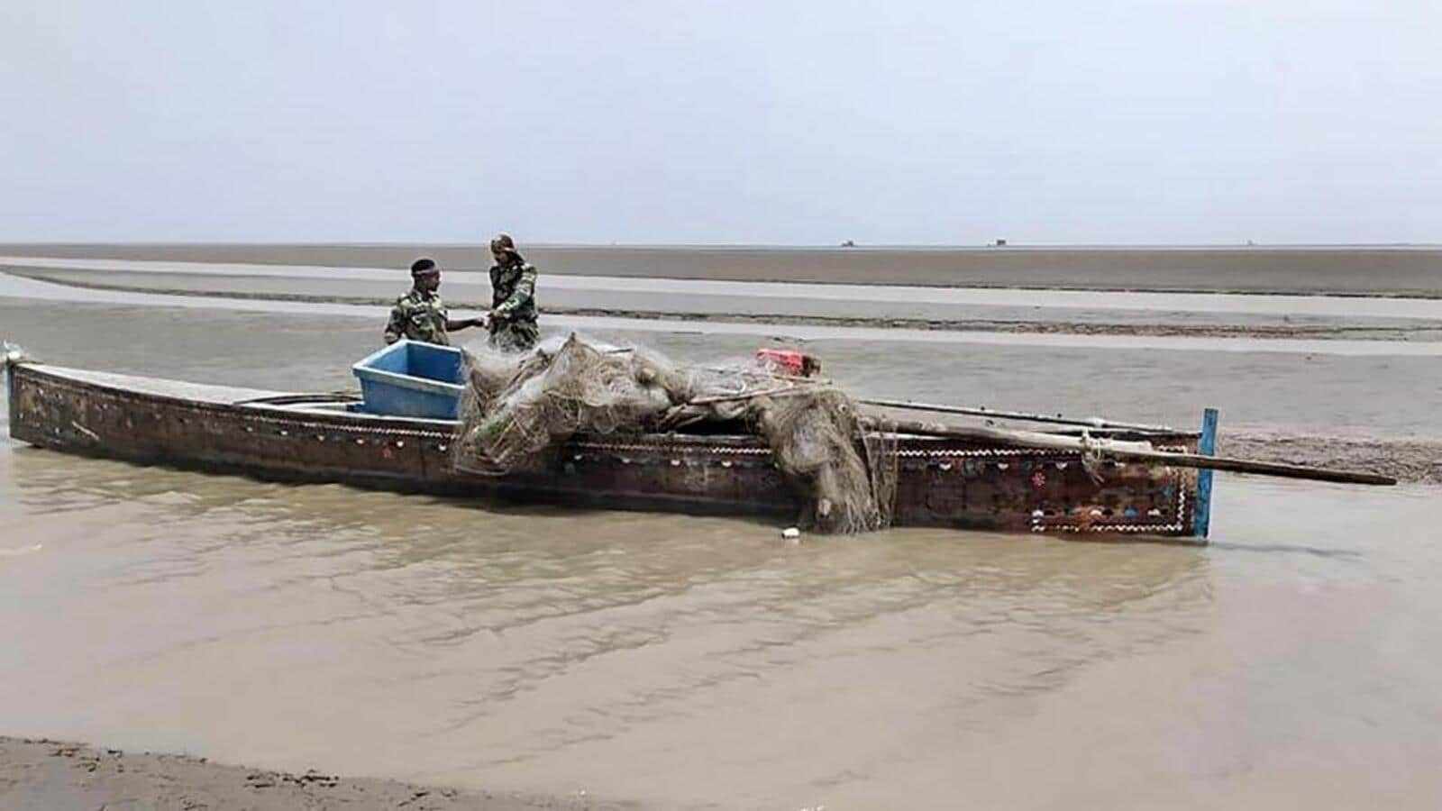 BSF launches search op after Pakistani fishing boat found abandoned in Kutch