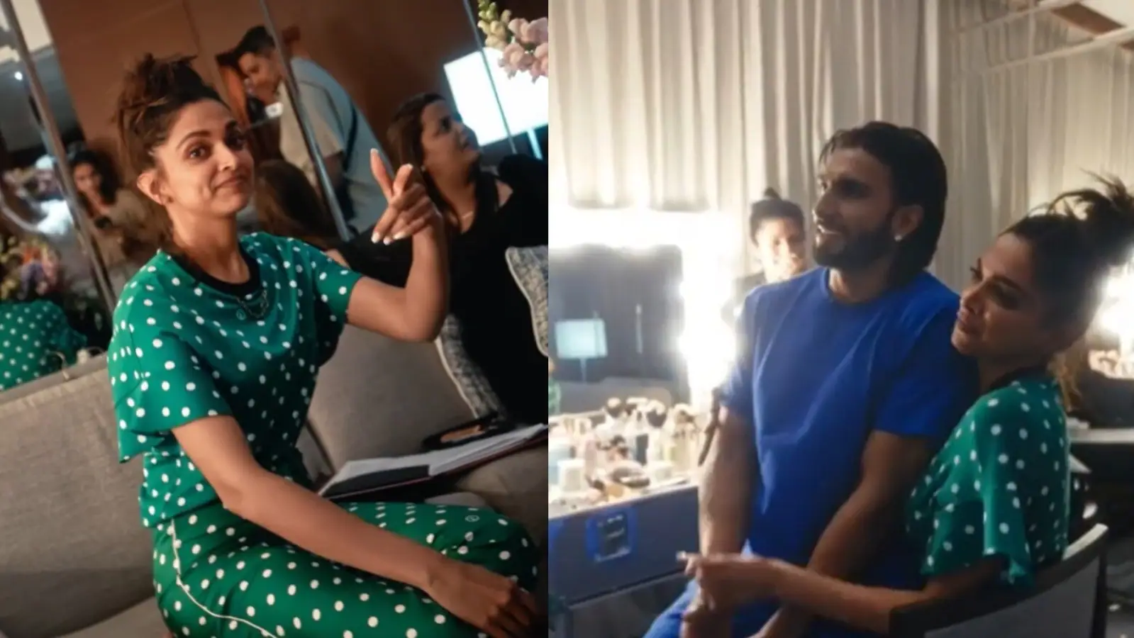 Deepika Padukone calls Ranveer Singh her ‘trophy’ as he sits on her lap in Cannes. Watch video