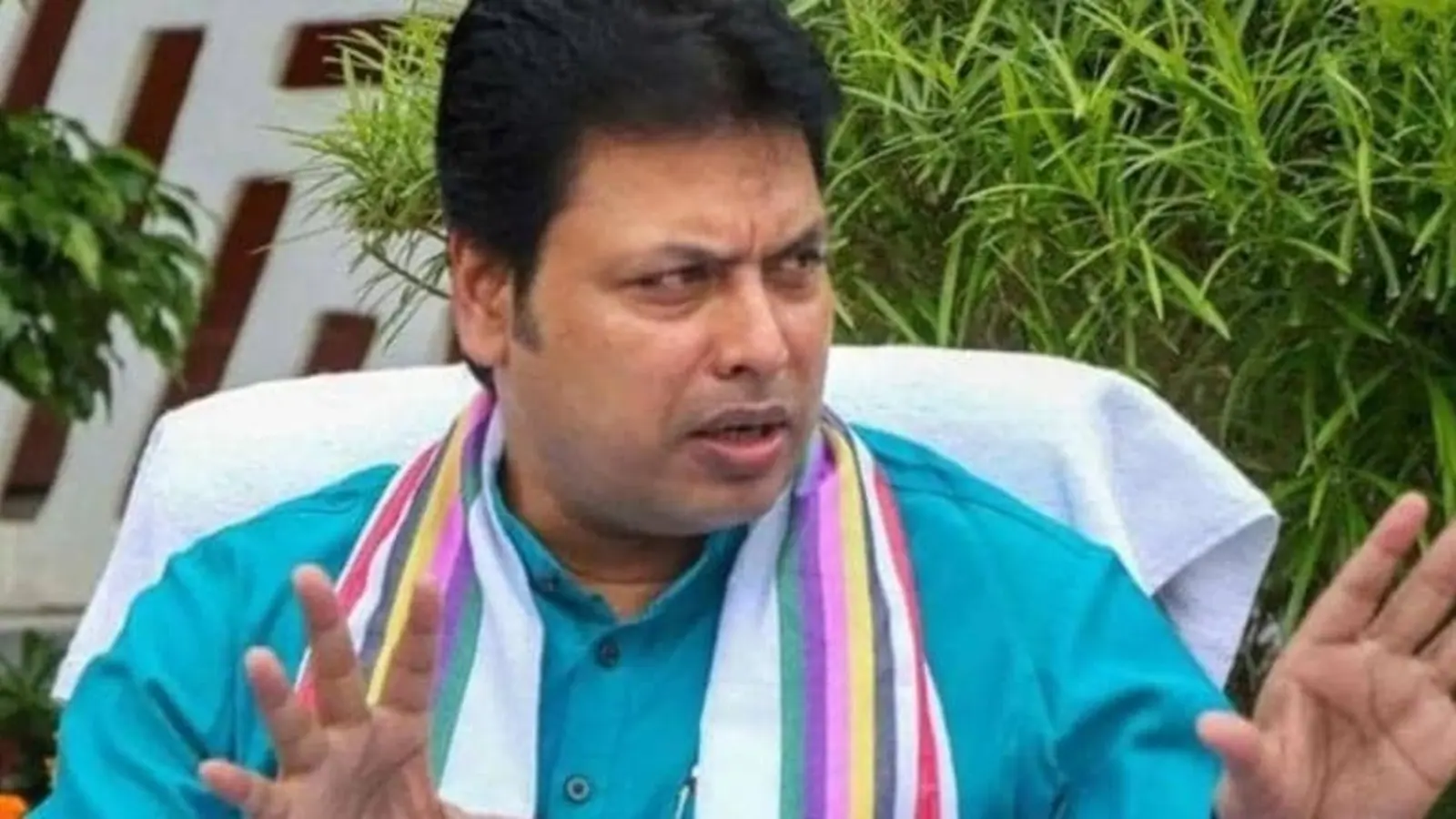Ex-Tripura CM Biplab Deb named in ‘fake CIA report’, wife files complaint