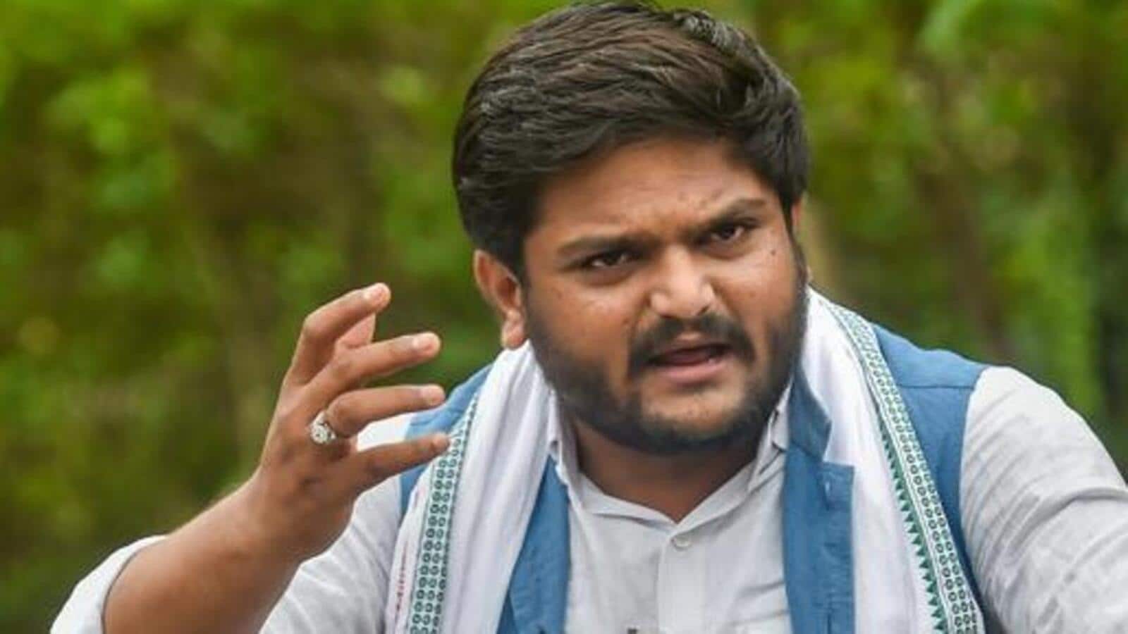 Hardik Patel quits Congress, says it only opposes central leadership