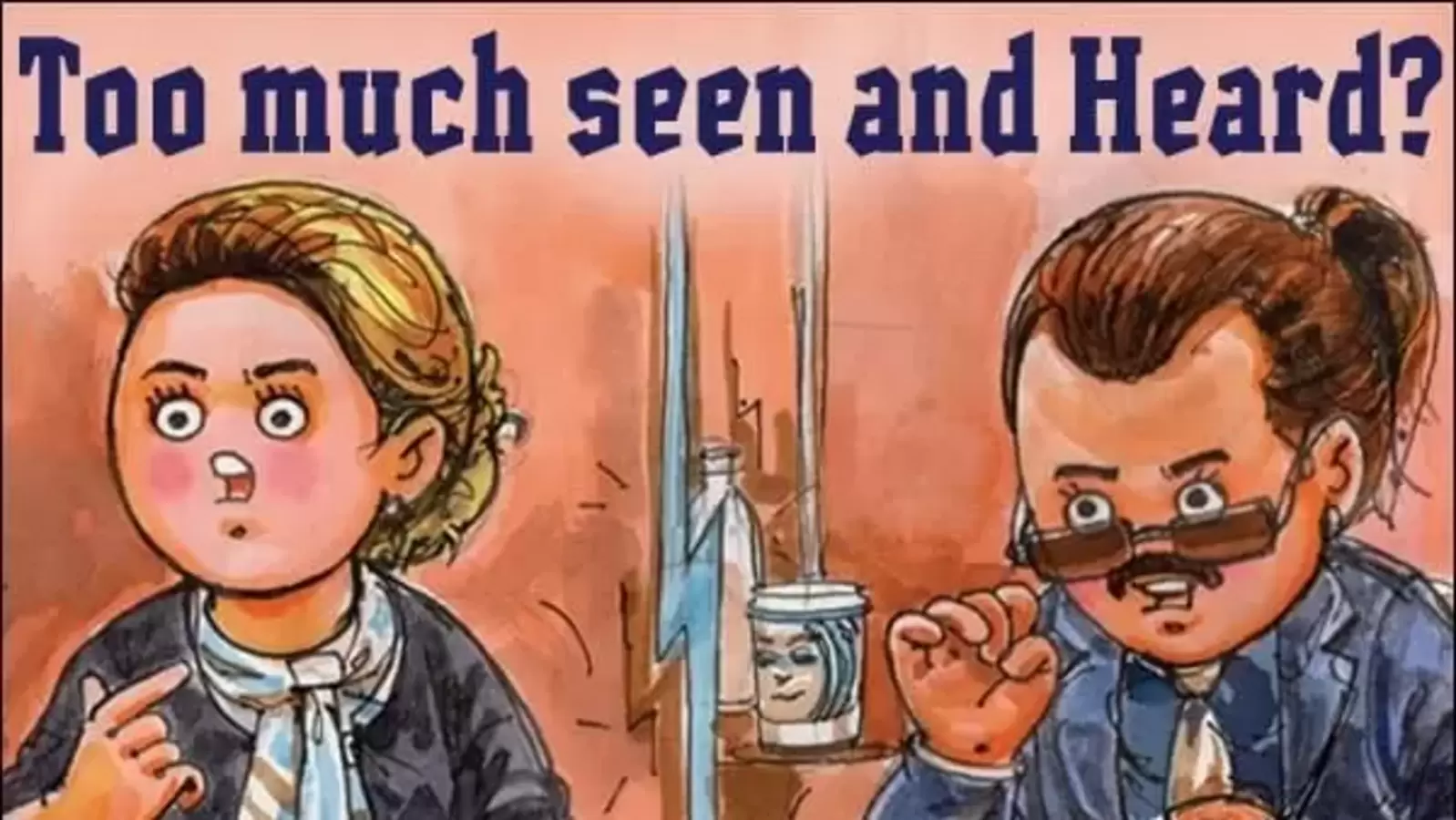 Johnny Depp and Amber Heard’s court battle features in Amul topical: ‘Too much seen and Heard?’