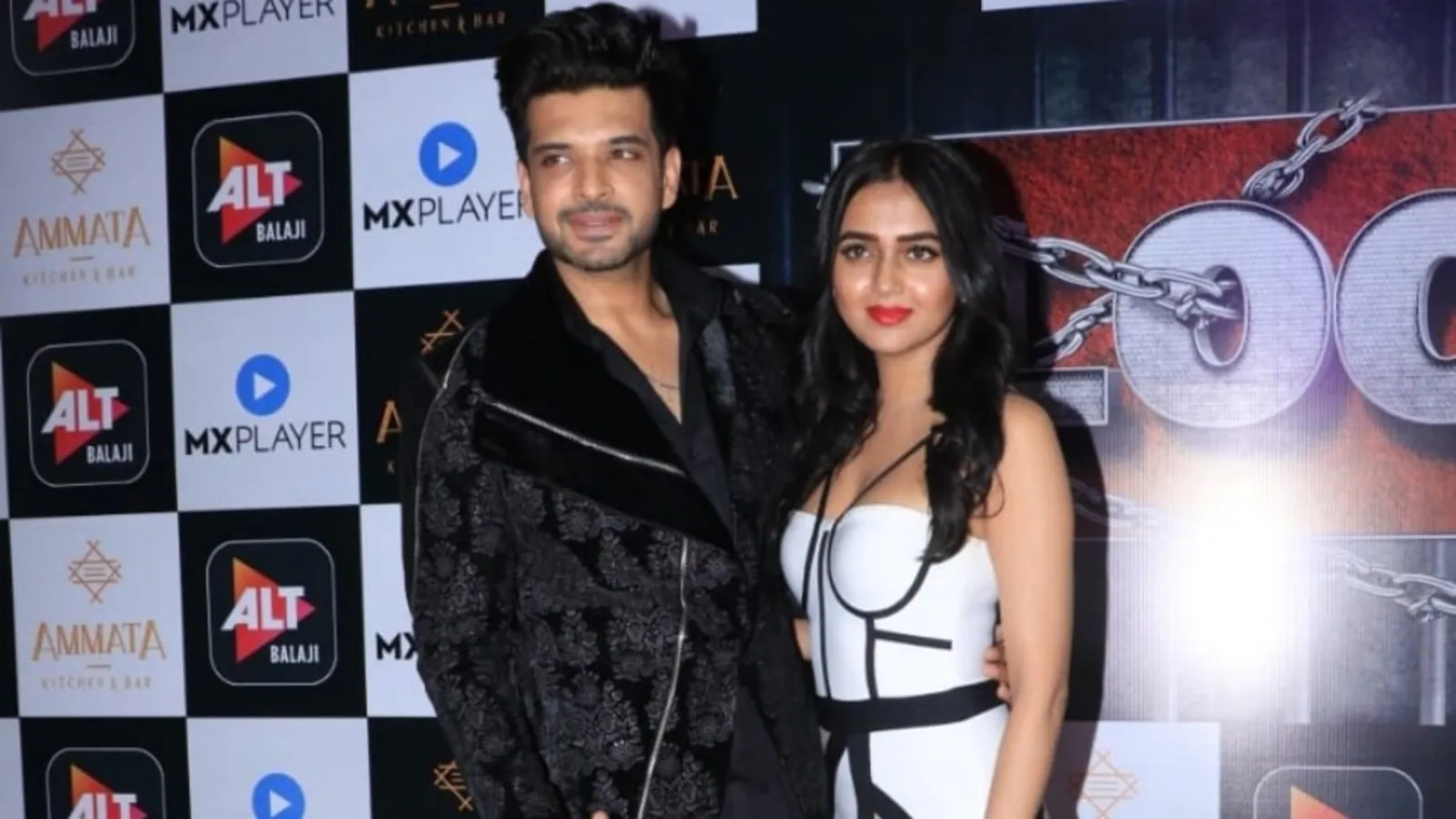 Karan Kundrra and Tejasswi Prakash steal the show at Lock Upp bash in head-turning looks: See pics and videos
