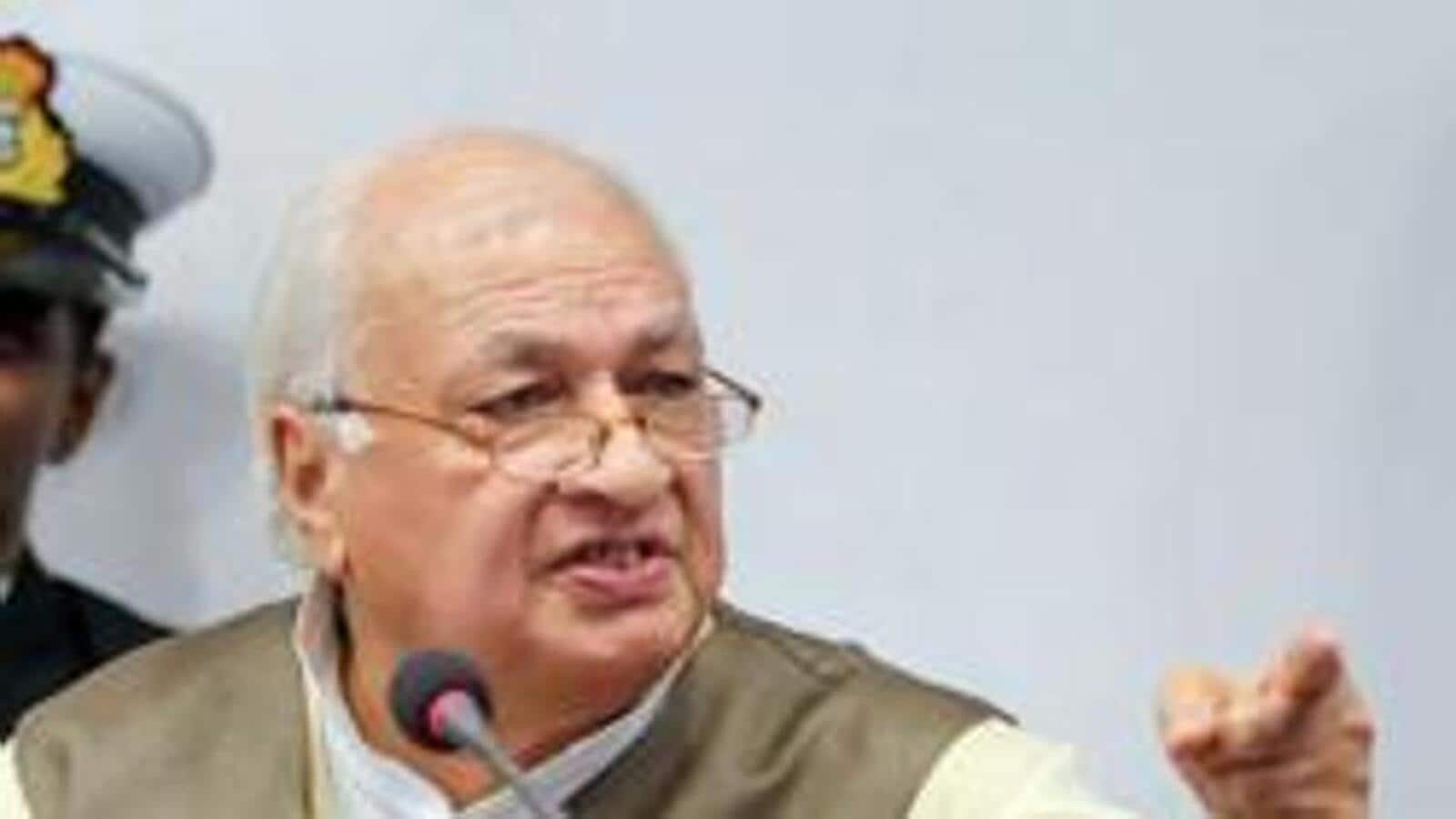 Kerala governor slams Muslim scholar for remarks on girl during madrassa inauguration