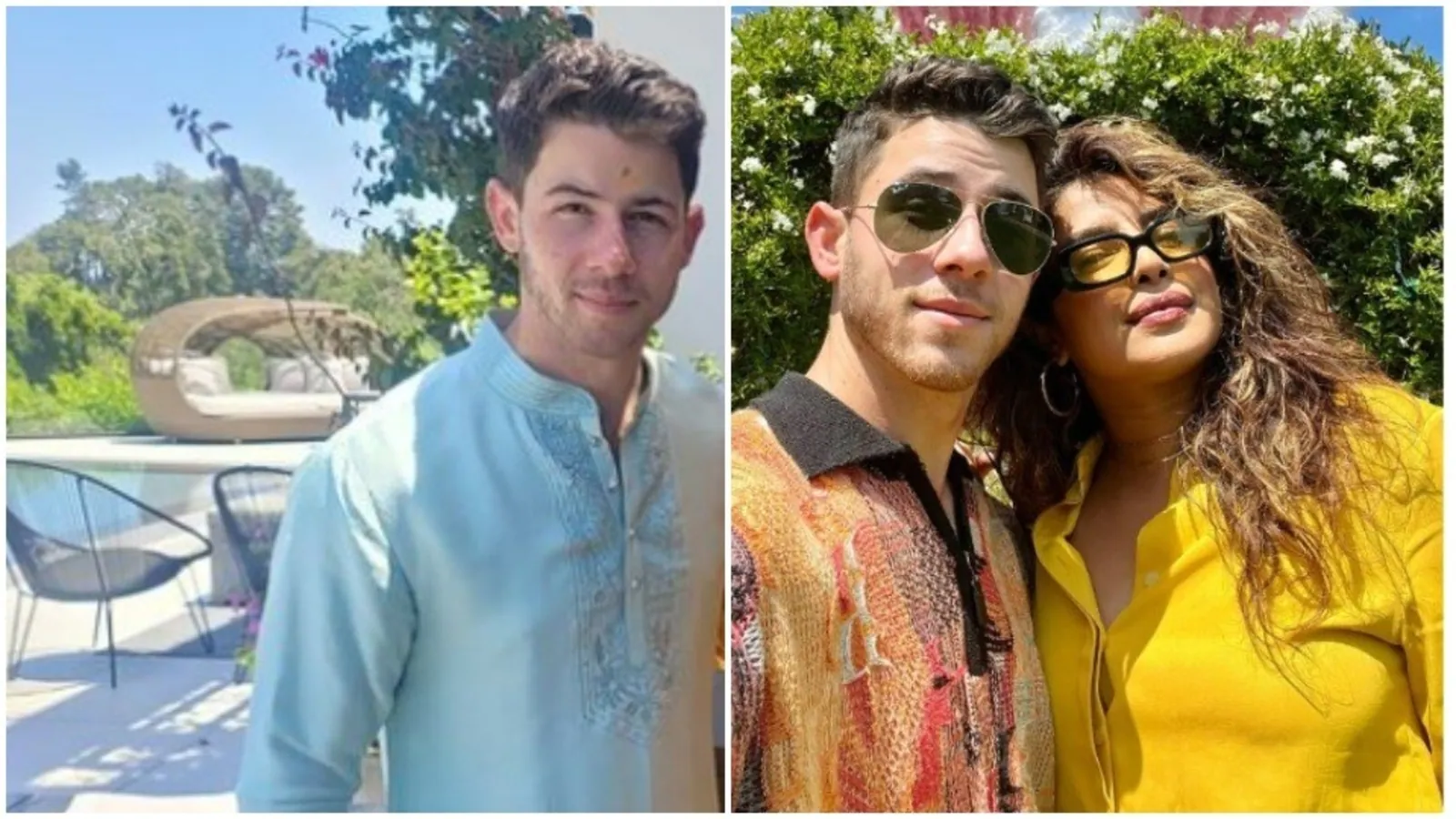 Nick Jonas poses in kurta in new pic; fans wonder if its from a ceremony for his and Priyanka Chopra’s baby girl