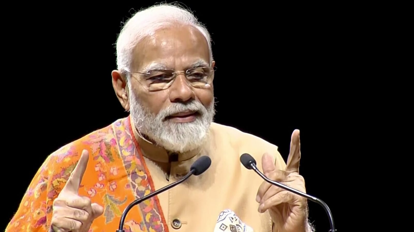 Not here to talk about Modi govt, but hail Indians: PM tells diaspora in Germany