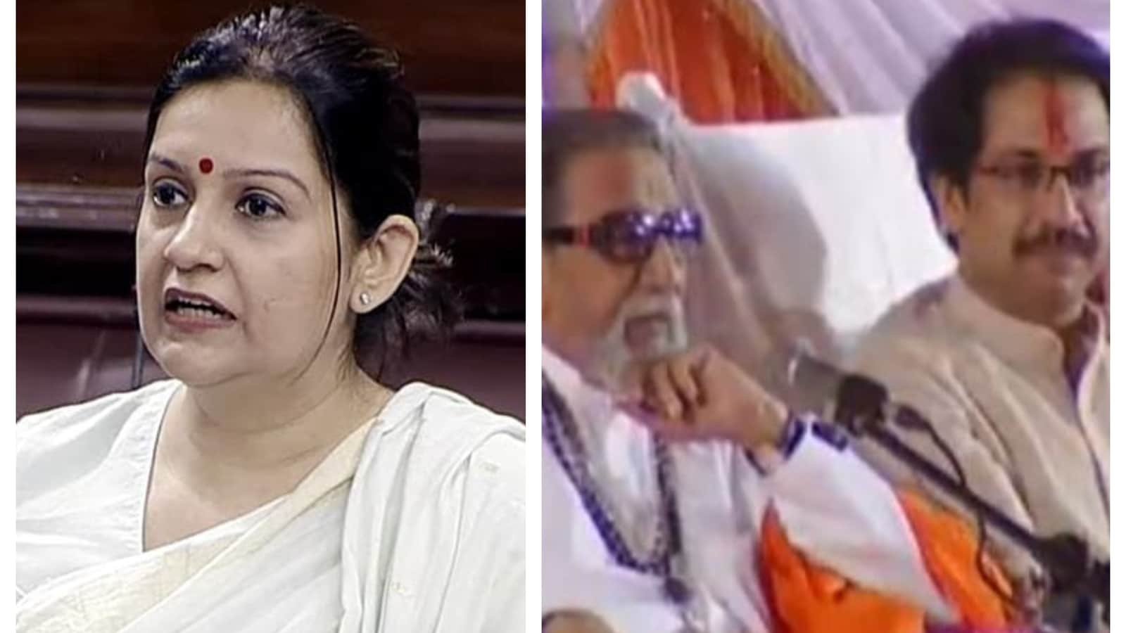 Now, Priyanka Chaturvedi shares old video of Bal Thackeray to counter ‘cheap copy’ | Watch