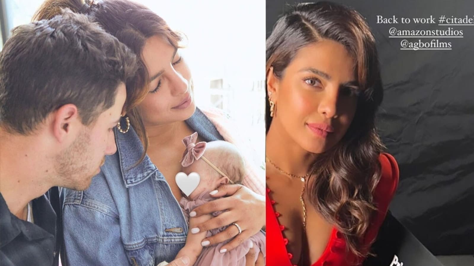 Priyanka Chopra gets back to work day after welcoming her baby girl home, shares glamourous pic from Citadel sets