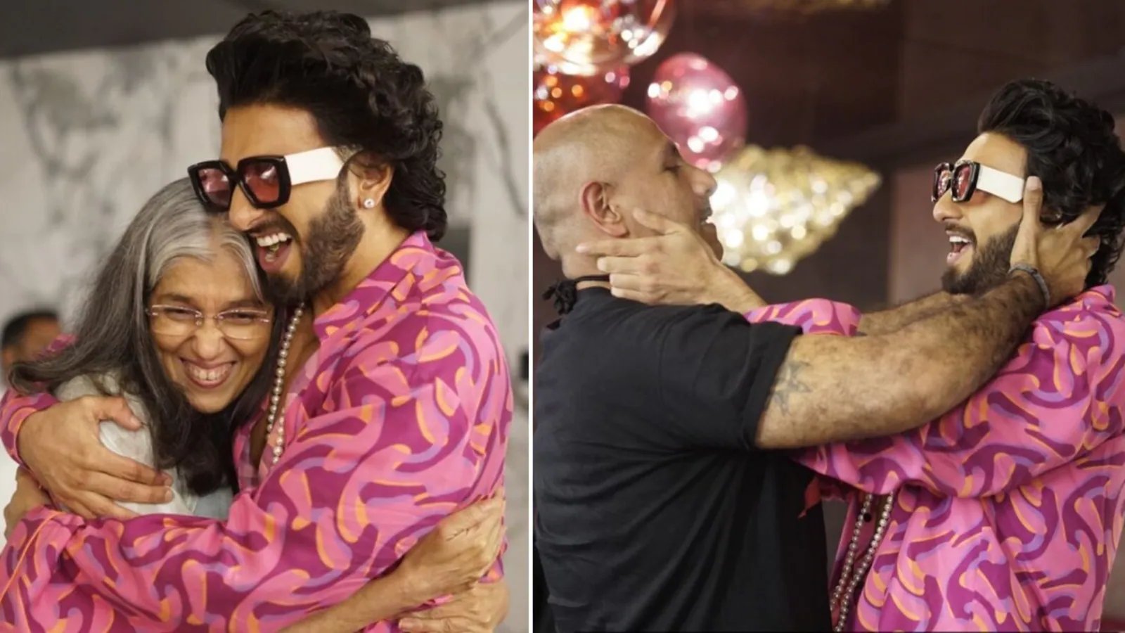 Ranveer Singh hugs ‘legendary thespian’ Ratna Pathak Shah, recalls asking Vishal Dadlani for selfie in 2007