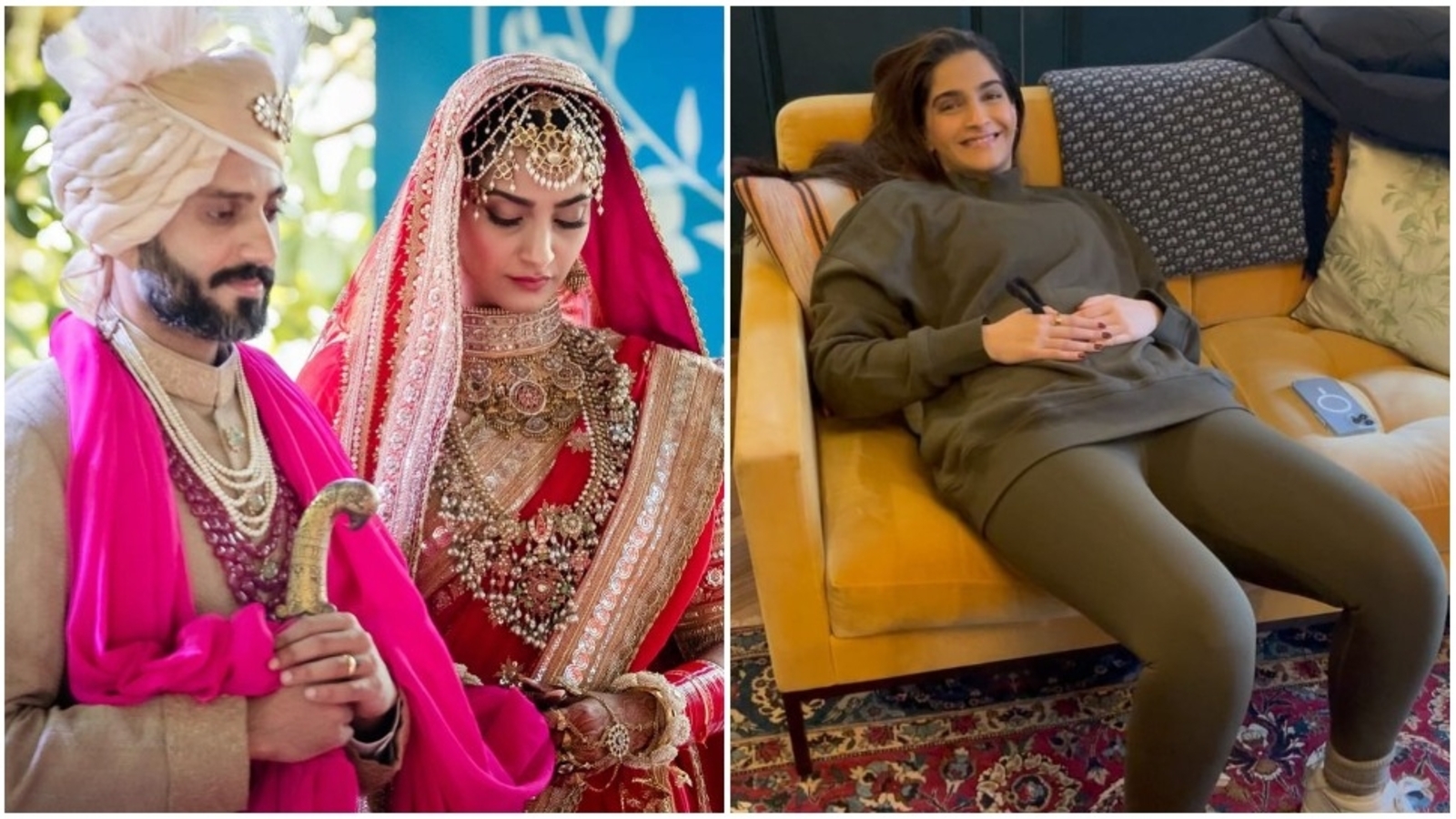 Sonam Kapoor relaxes in unseen video from ‘early days’ of her pregnancy shared by Anand Ahuja on 4th wedding anniversary