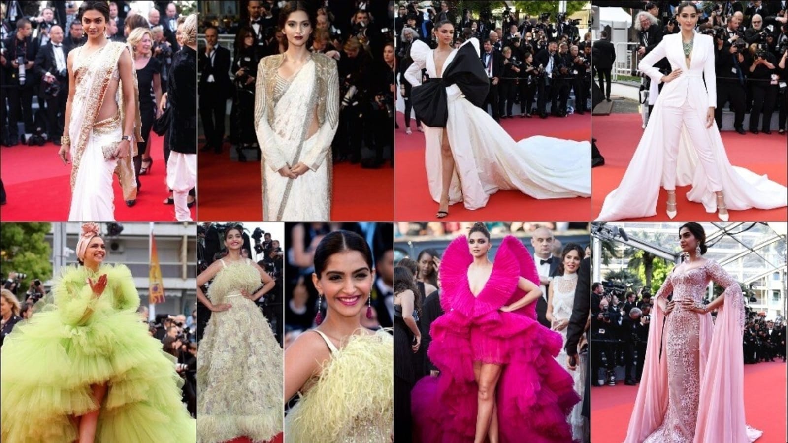 Cannes 2022: 13 times Deepika Padukone and Sonam Kapoor won red carpet fashion at Cannes Film Festival