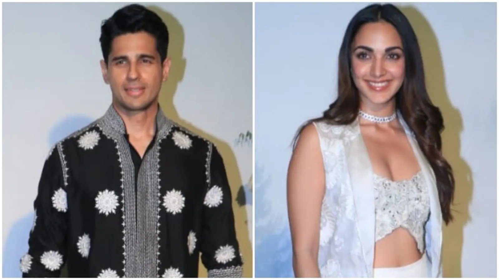 Sidharth Malhotra-Kiara Advani steal the show at Arpita Khan’s Eid party in black-white ethnic looks: See pics, video