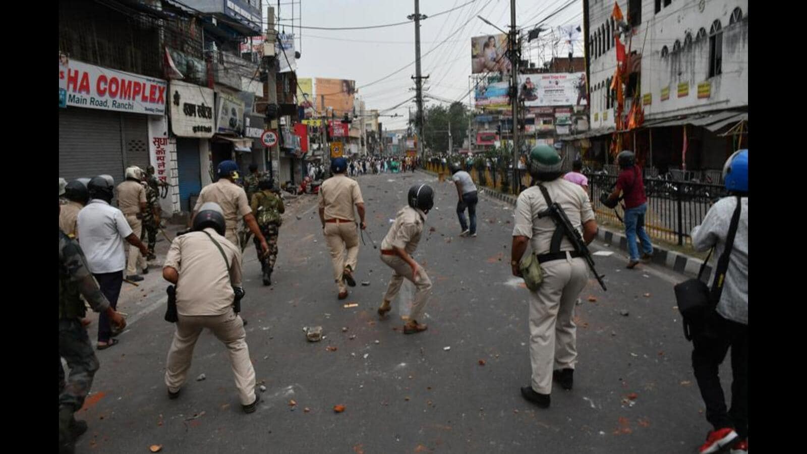 Section 144 imposed in parts of Ranchi after protest against BJP leaders’ remarks turns violent