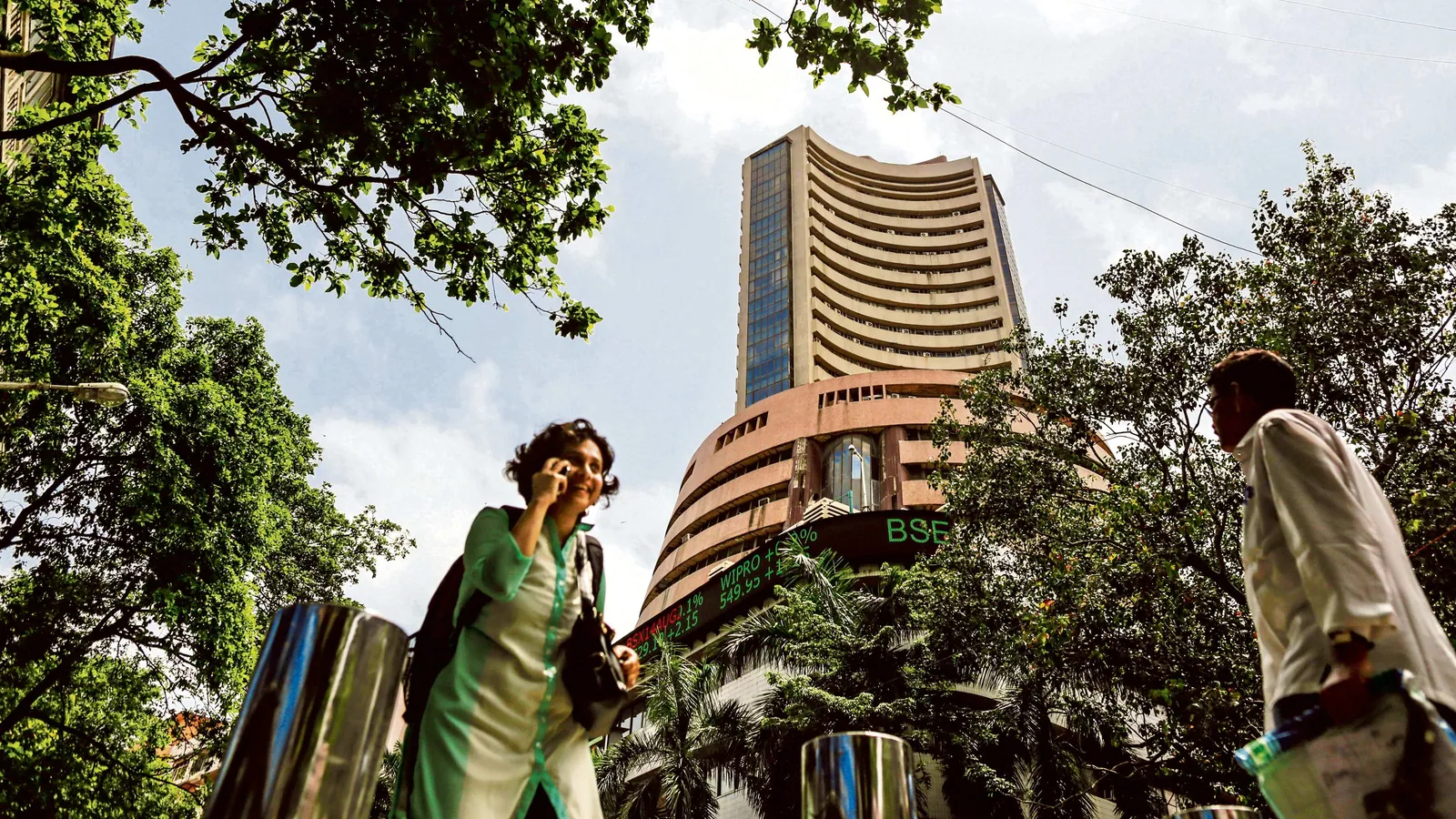 Sensex opens in red, 286 points lower at 54,109; Nifty below 16,150