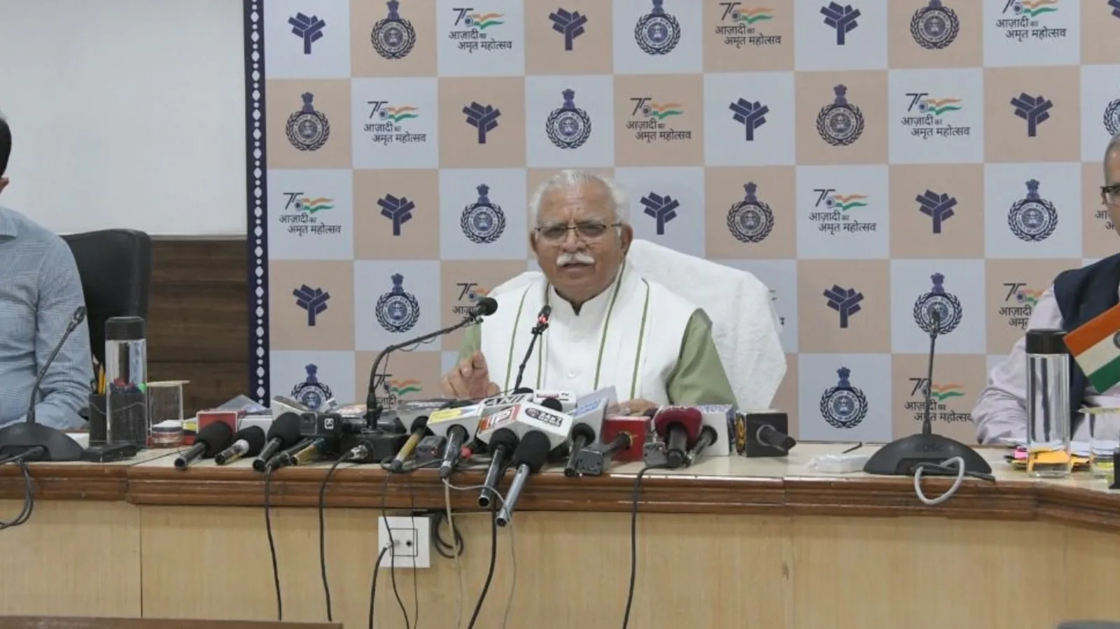 Haryana CM announces one-time scheme to settle arears under Passengers and Goods Tax