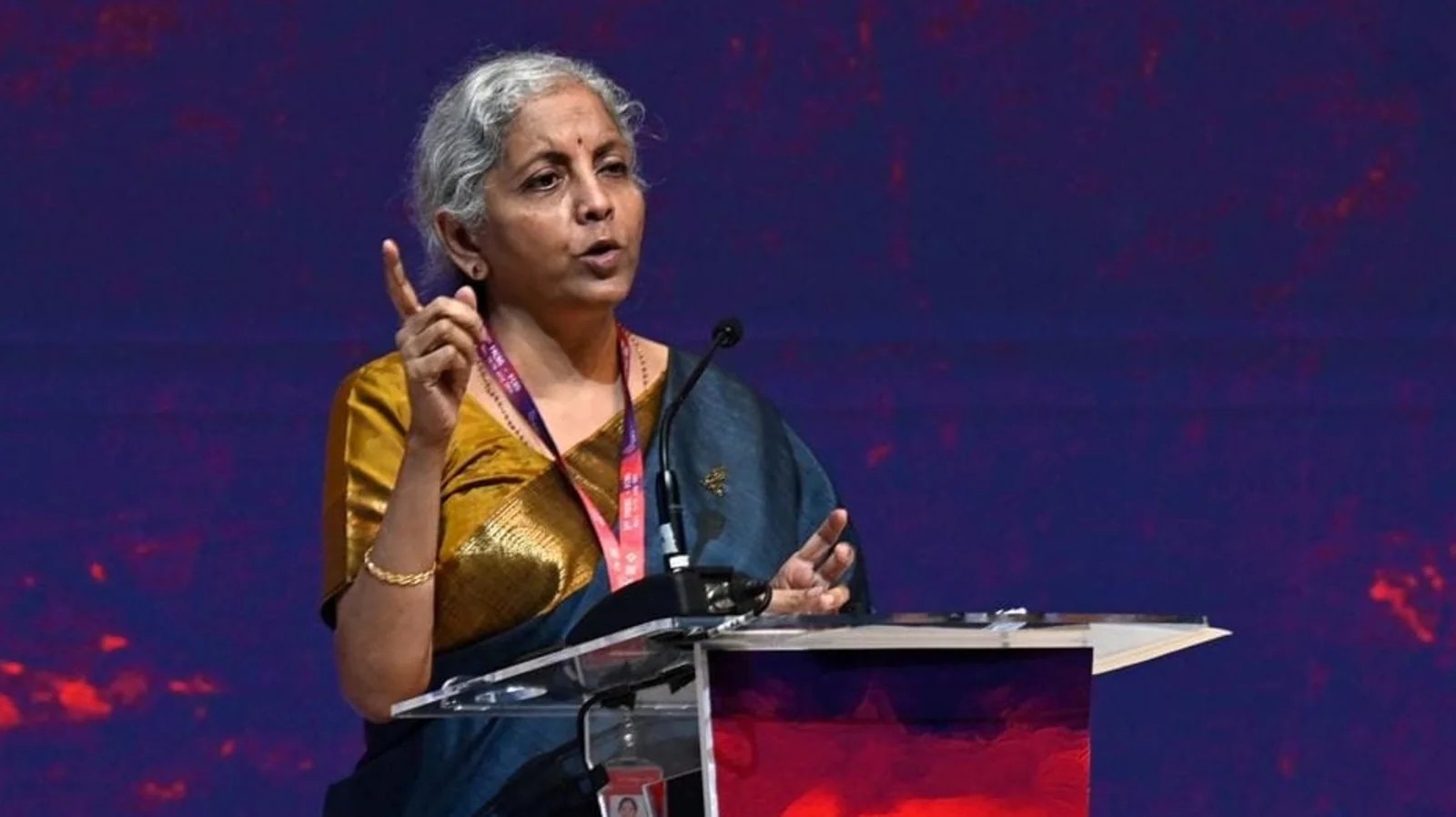 Nirmala Sitharaman’s projection for India’s GDP: ‘7.4% economic growth in current, next fiscal’