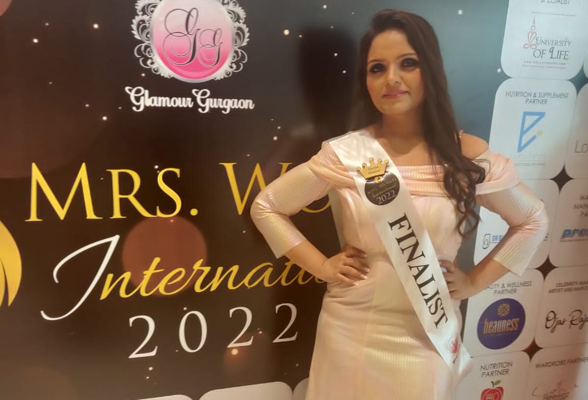 Shilpa Munjal became the finalist of Mrs World International Show 2022.
