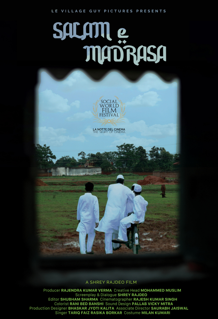 SALAM E MADRASA in the NIGHT OF CINEMA section at the Social World Film Festival, Italy 2023