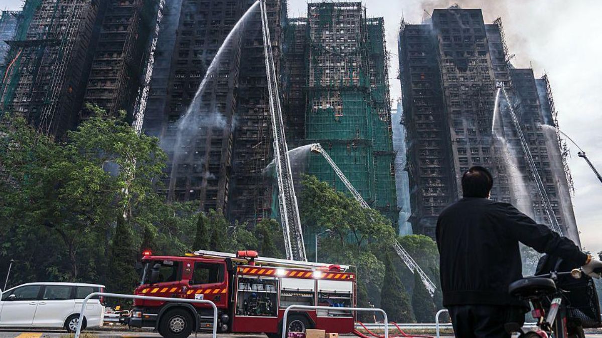 Hong Kong Inferno Claims More Than 55 Lives as Search Efforts Continue for Hundreds Missing